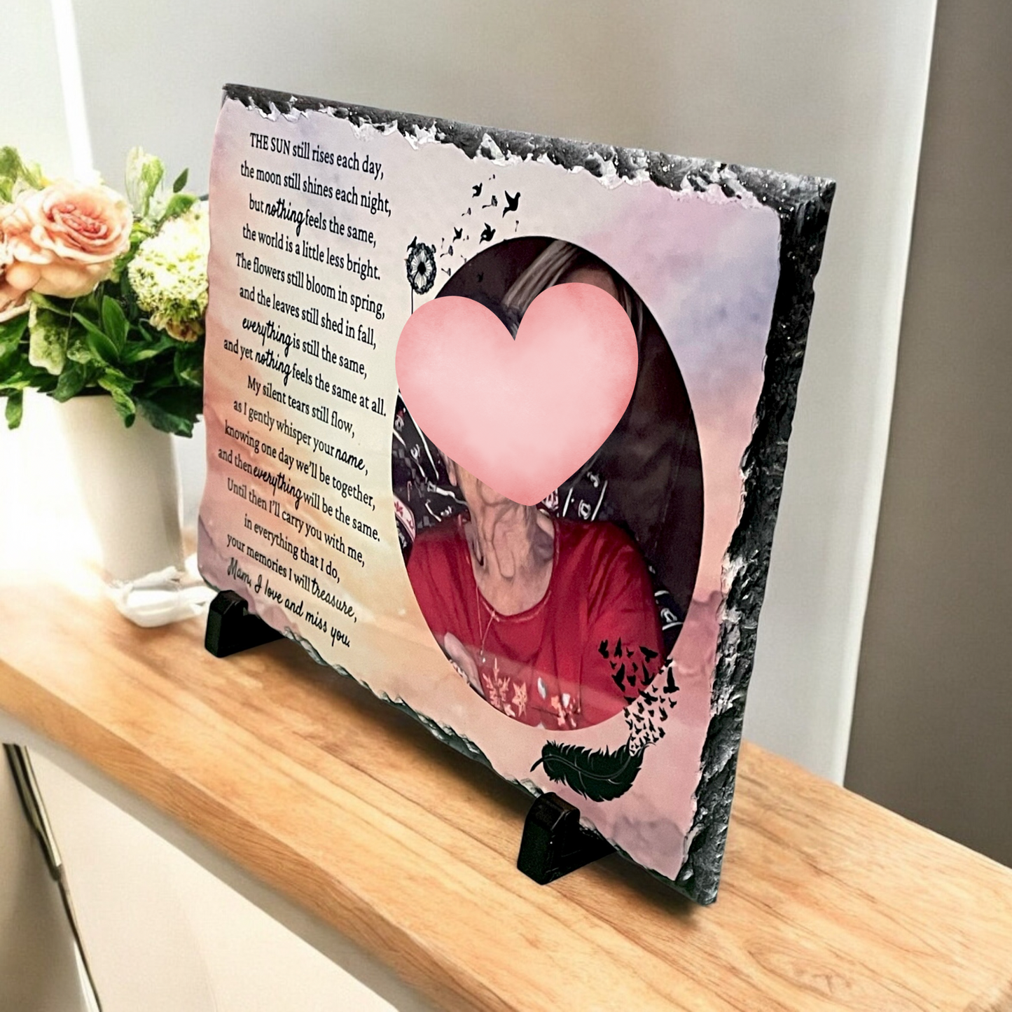 Memorial Photo Slate