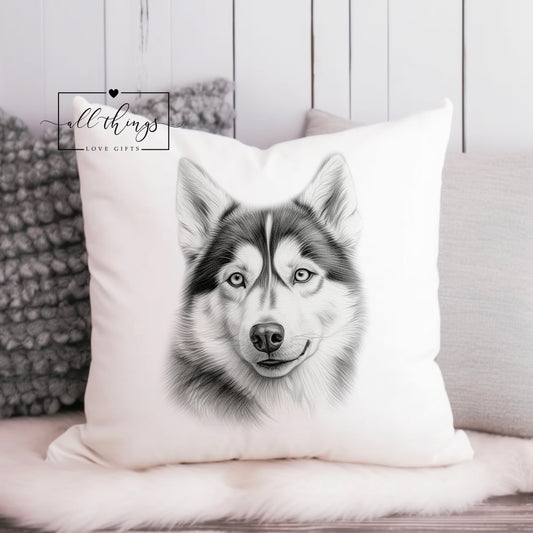 Husky Dog Pet Cushion