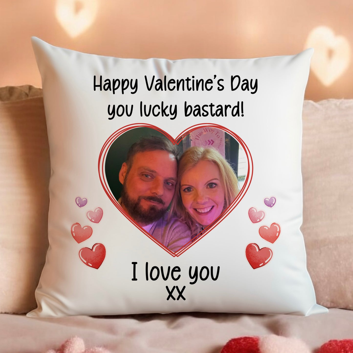 Couples Photo Cushion | Valentine’s Day Gift