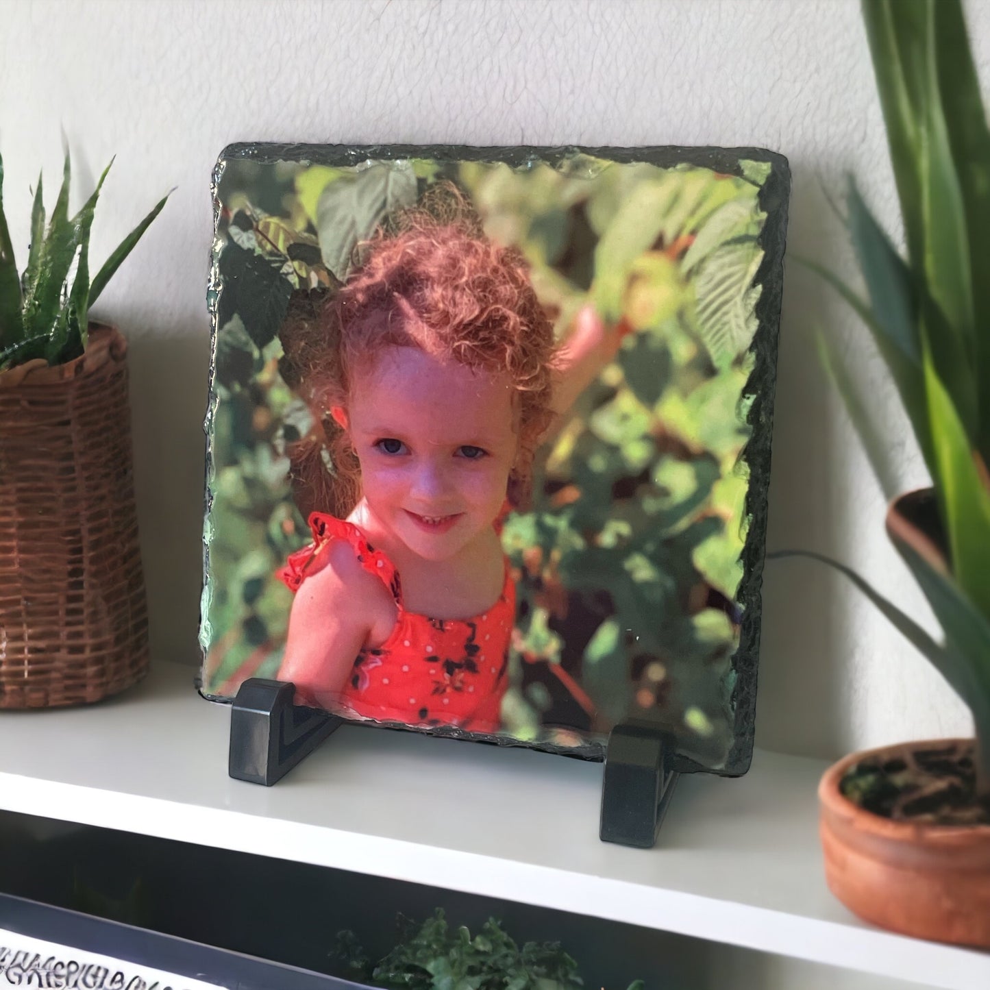 Slate Photo Gift | Rock Slate Personalised Photo