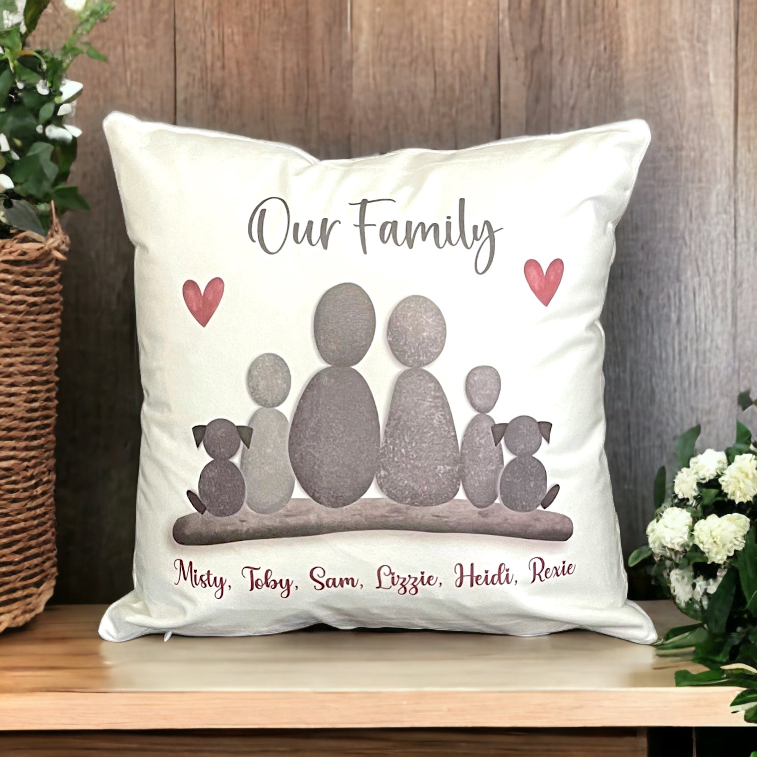 Pebble Family Cushion