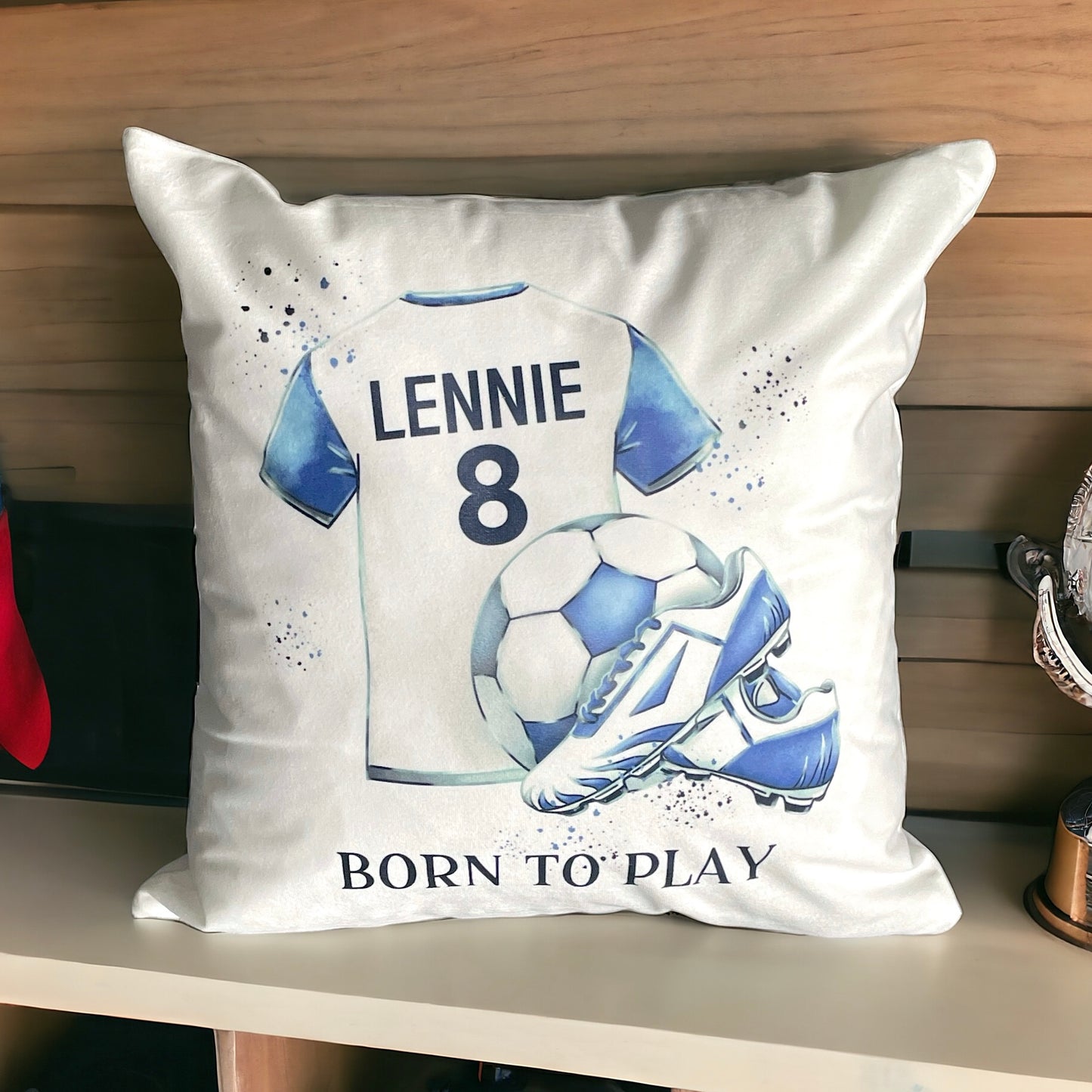 Football Personalised Cushion | Different Colours Available