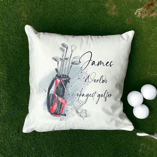 Golf Personalised Cushion