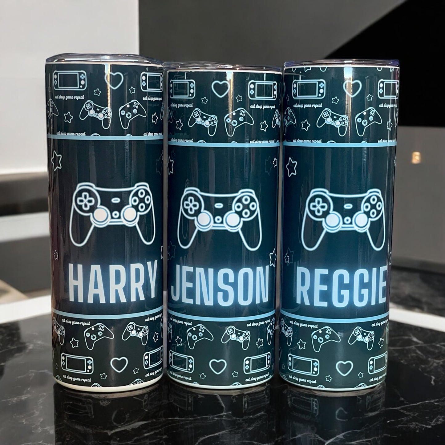 Gamer Blue 20oz Tumbler
