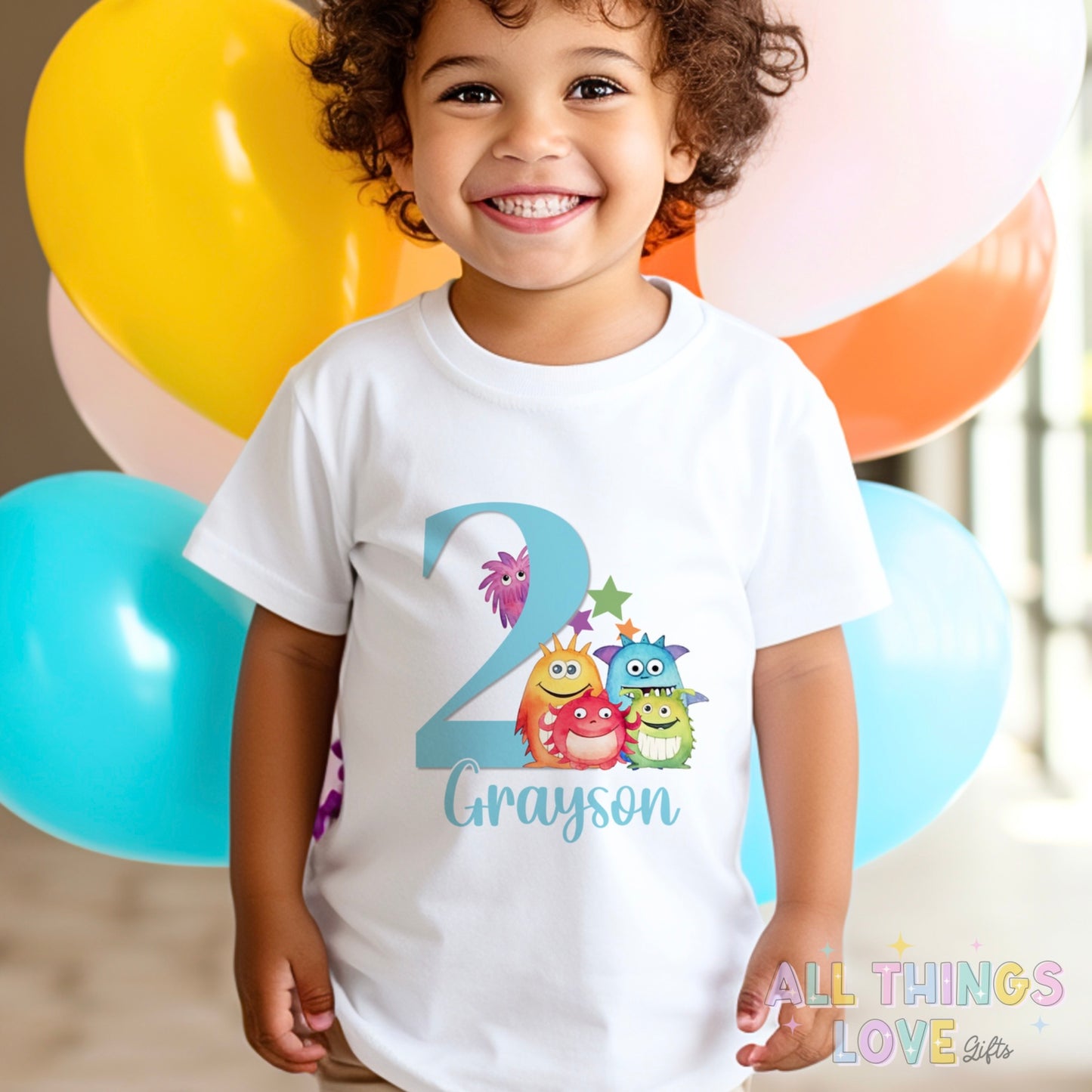 Monster Birthday T Shirt