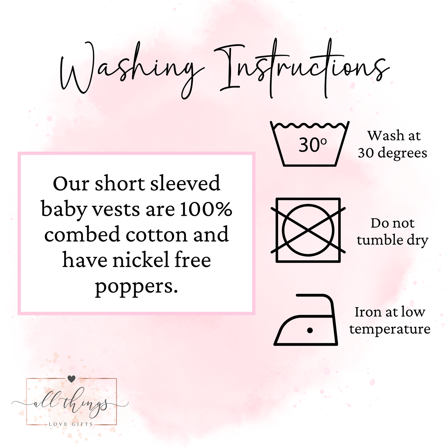 Baby First Valentines Day Vest. Baby Valentine’s Vest