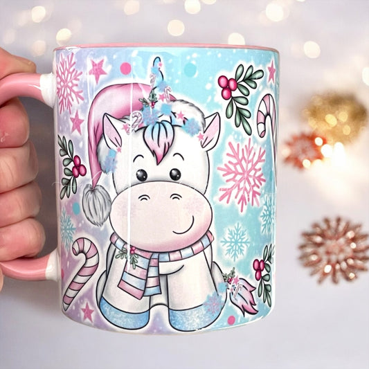 Christmas Unicorn Mug