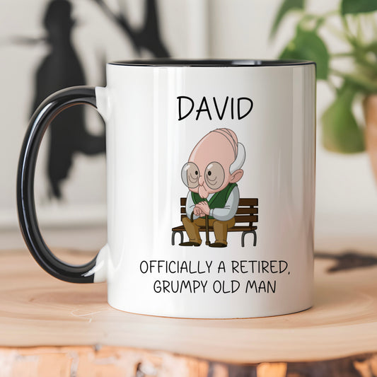 Retirement Gift Old Man Mug