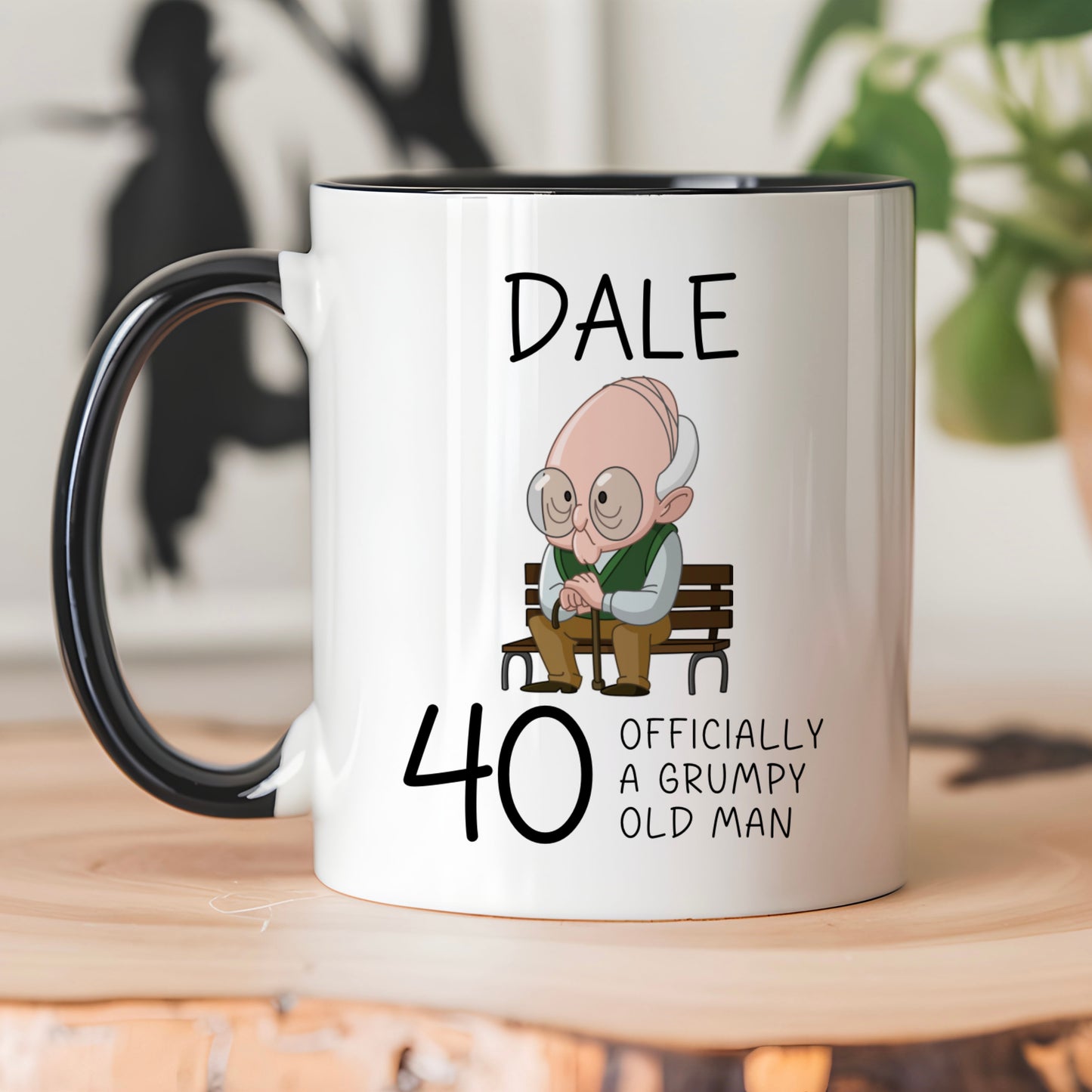 Grumpy Old Man Birthday Mug