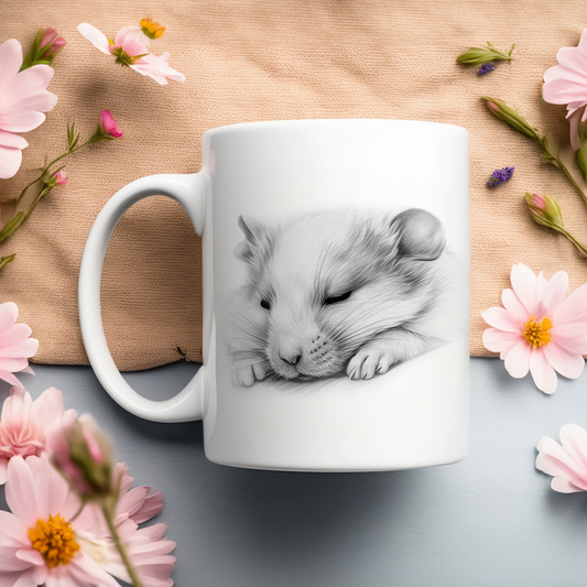 Hamster Sketchy Mug