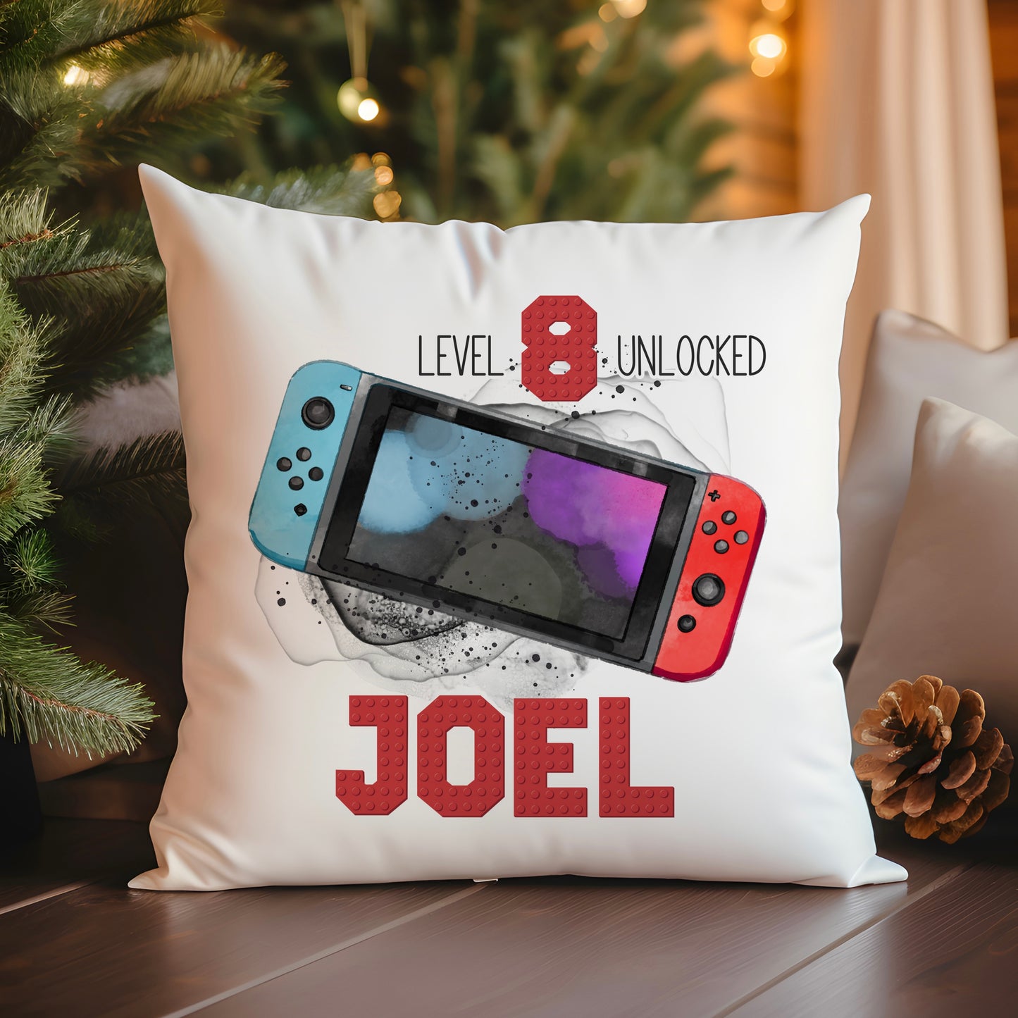 Gamer Switch Birthday Cushion