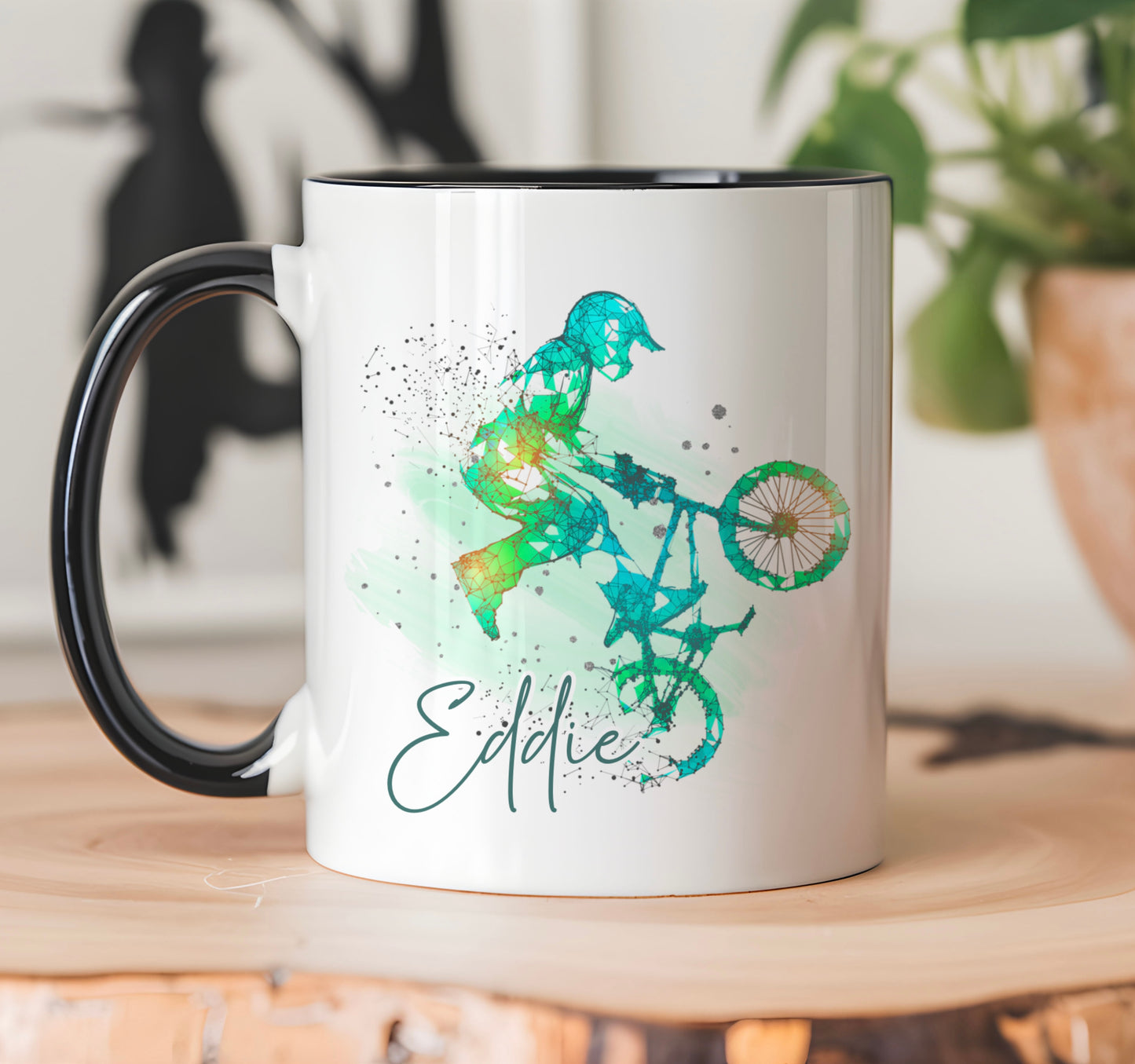 BMX Motocross Personalised Mug