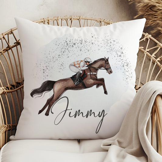 Horse Racing Cushion