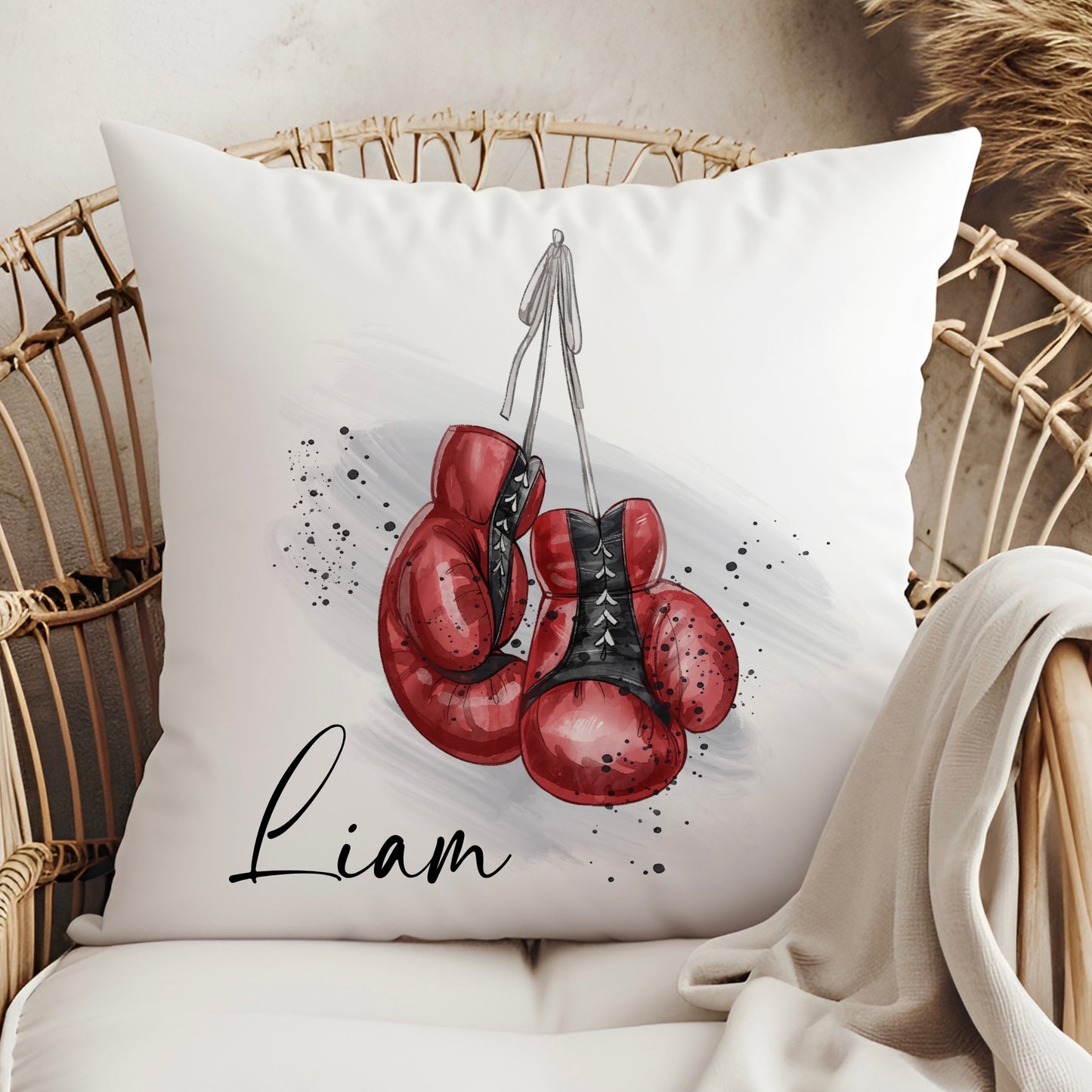 Boxing Gloves Cushion