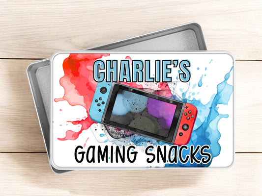 Gamer Switch Snack Tin | Gamer Essentials