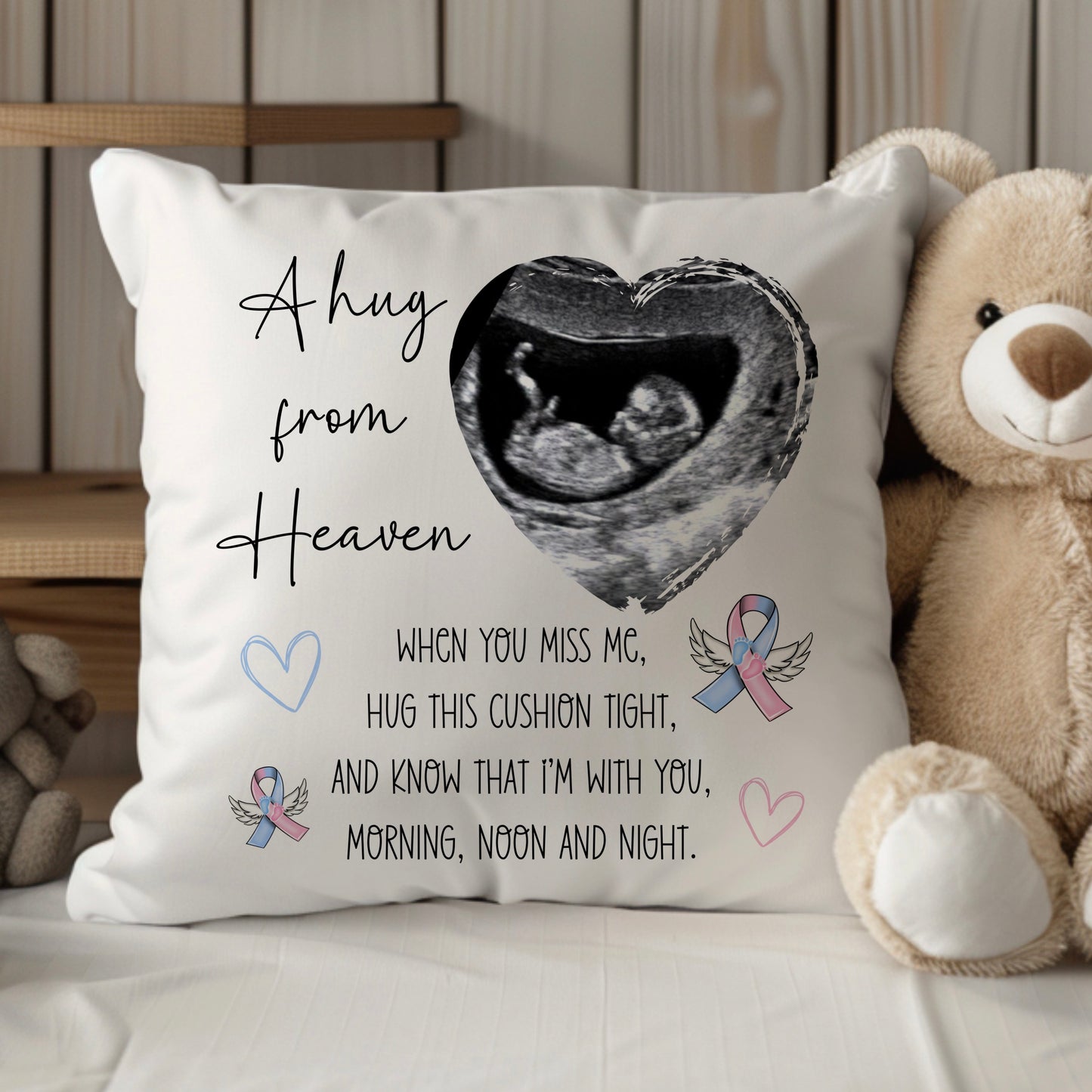 Memorial Baby Photo Cushion