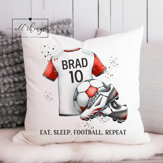 Football Personalised Personalised Cushion