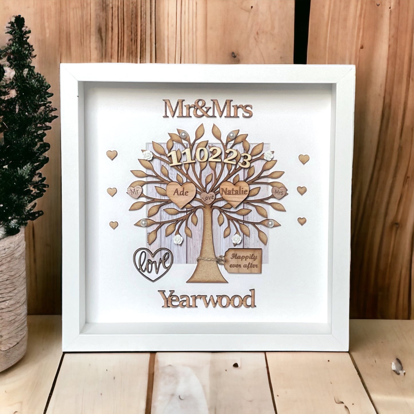 Wedding Gift Personalised Frame