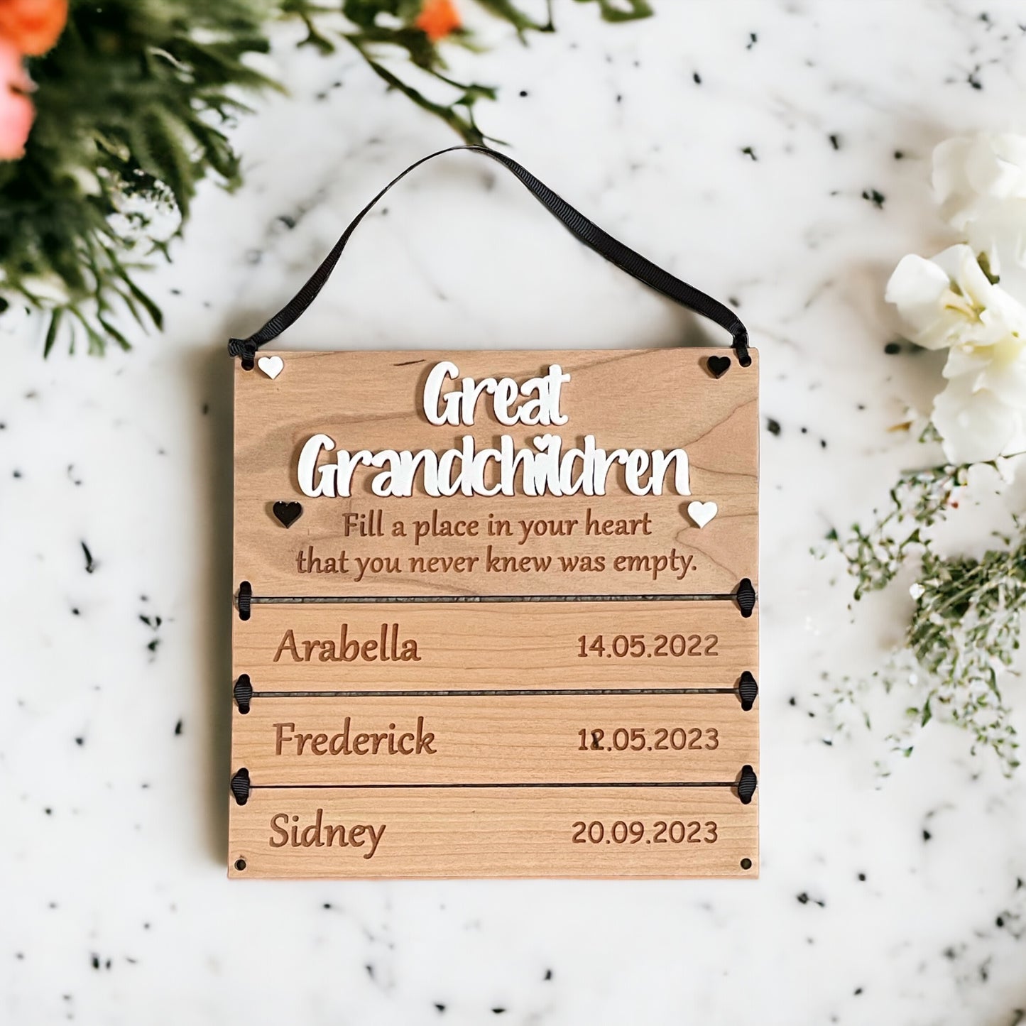 Great Grandparents Gift | Great Grandchildren Plaque