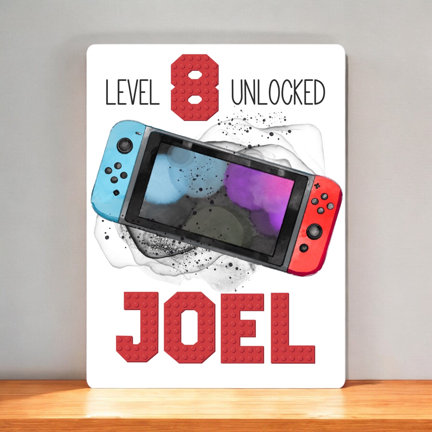 Gamer Switch Birthday Sign