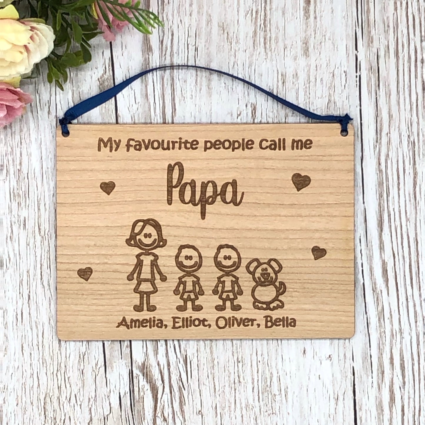 My Favourite People Call Me Character Plaque