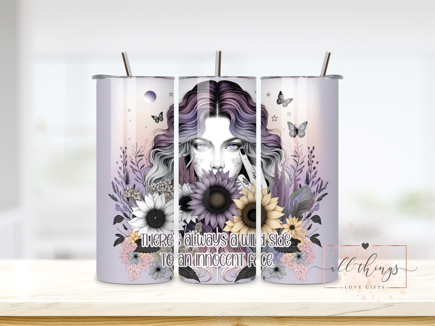 Wild Side Girl Tumbler