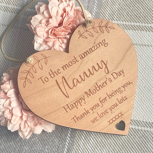 Nana Grandma Personalised Plaque | Mothers Day Gift