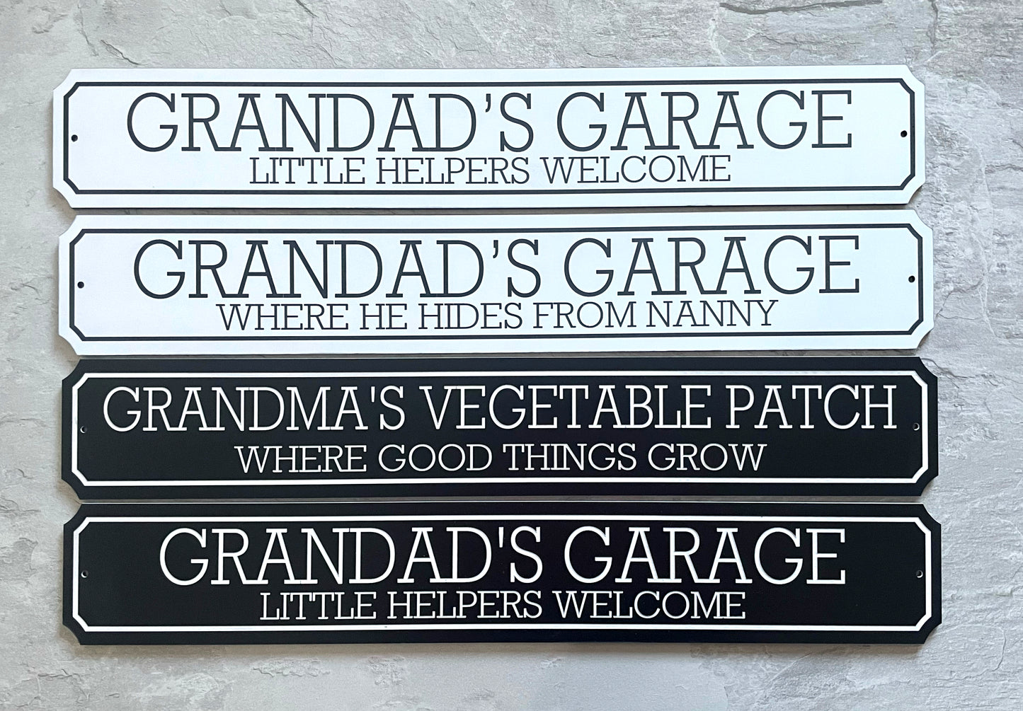 Grandad Dad Shed Garage Personalised Sign