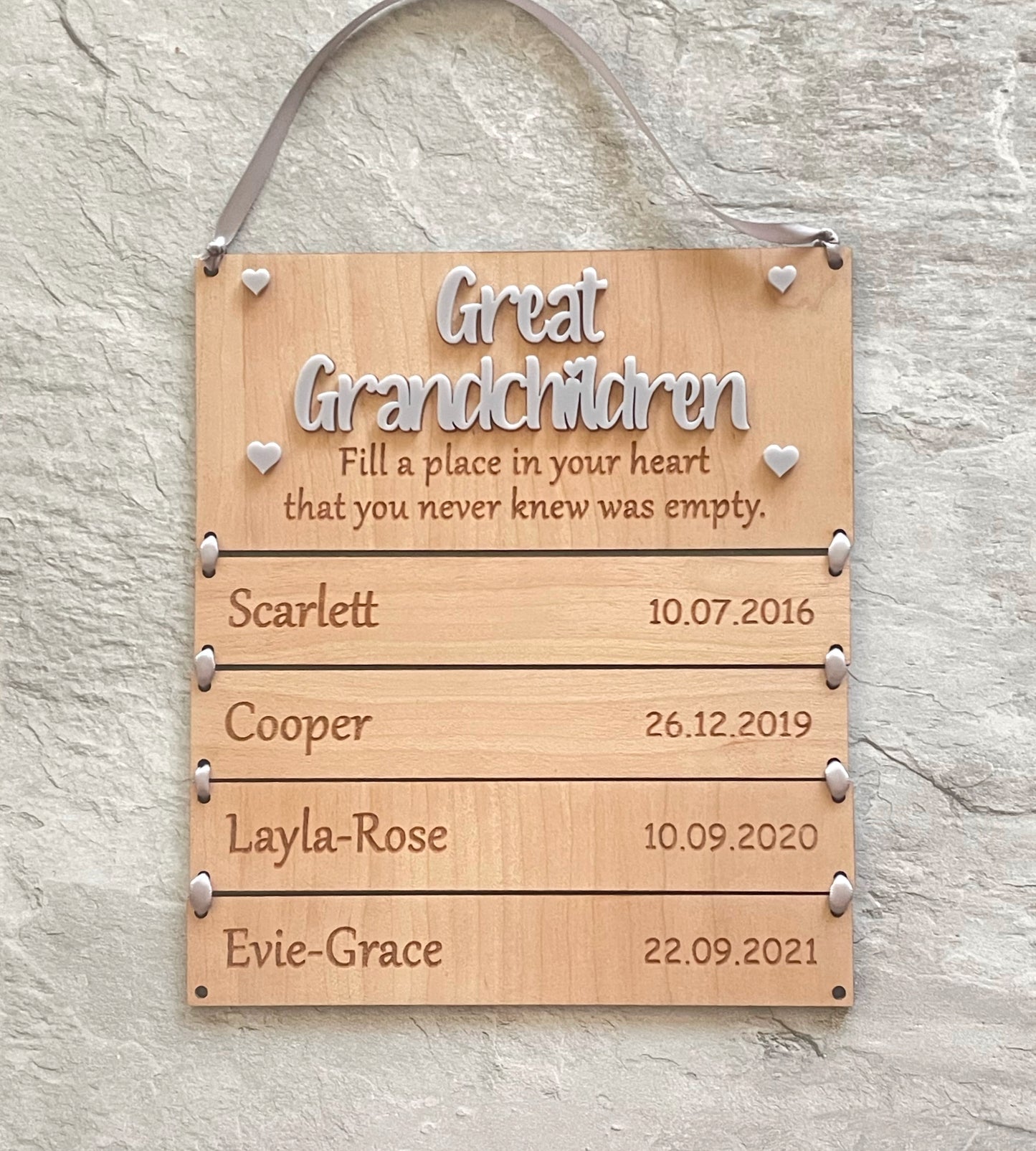 Great Grandparents Gift | Great Grandchildren Plaque