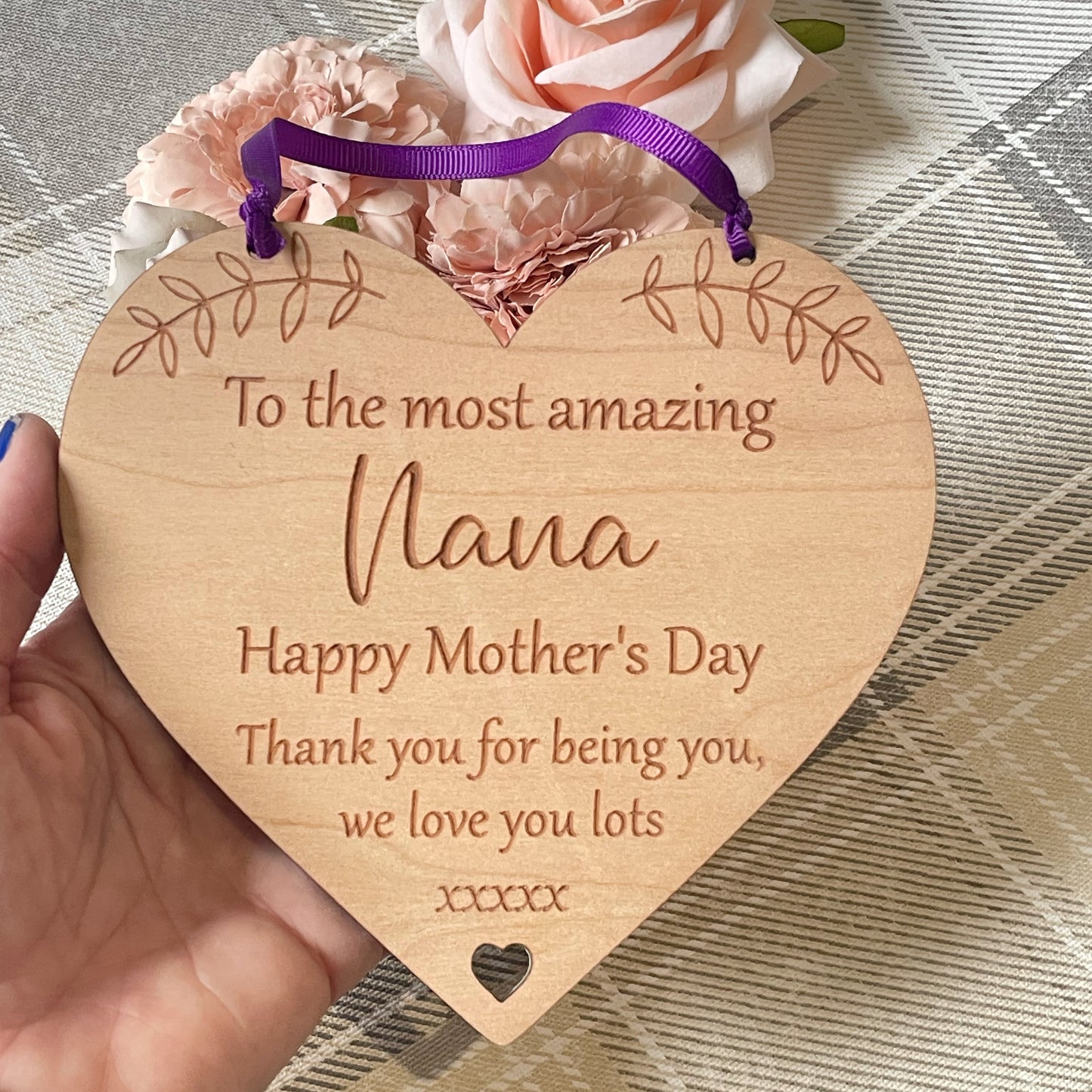 Nana Grandma Personalised Plaque | Mothers Day Gift