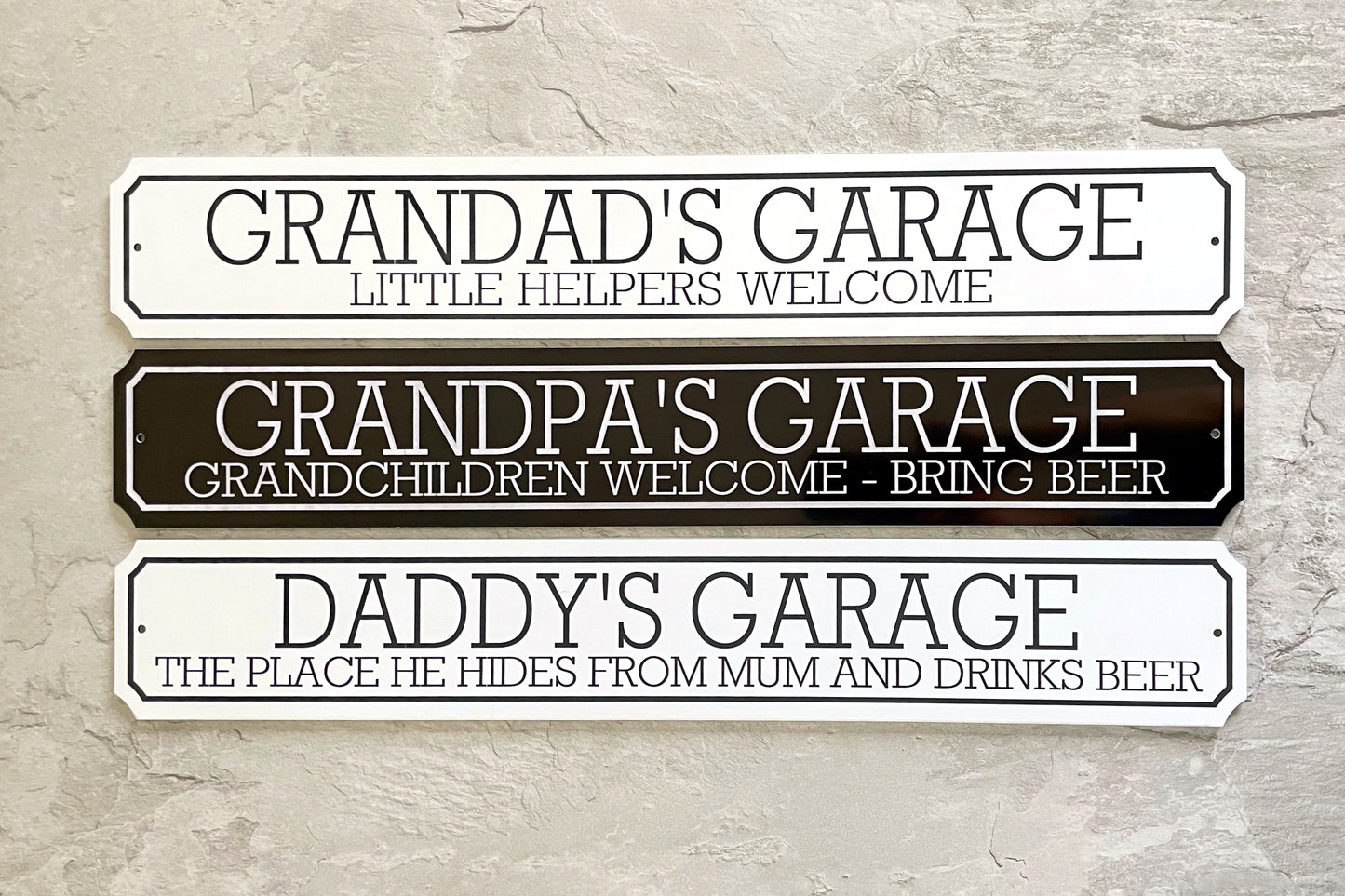 Grandad Dad Shed Garage Personalised Sign